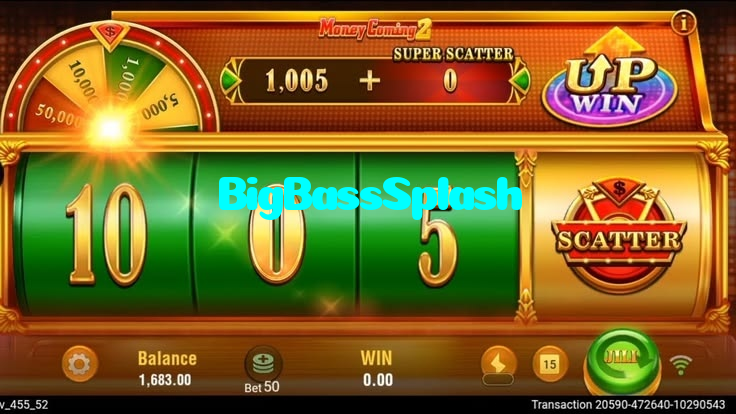 BigBassSplash casino presented on mobile device in Pakistan with slots and live games